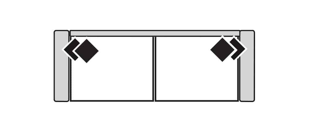 Four Seasons 1-241R HARPER 41″ DEEP REGULAR SLEEPER