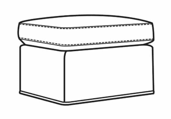 CR Laine 4256-07 Lois Ottoman