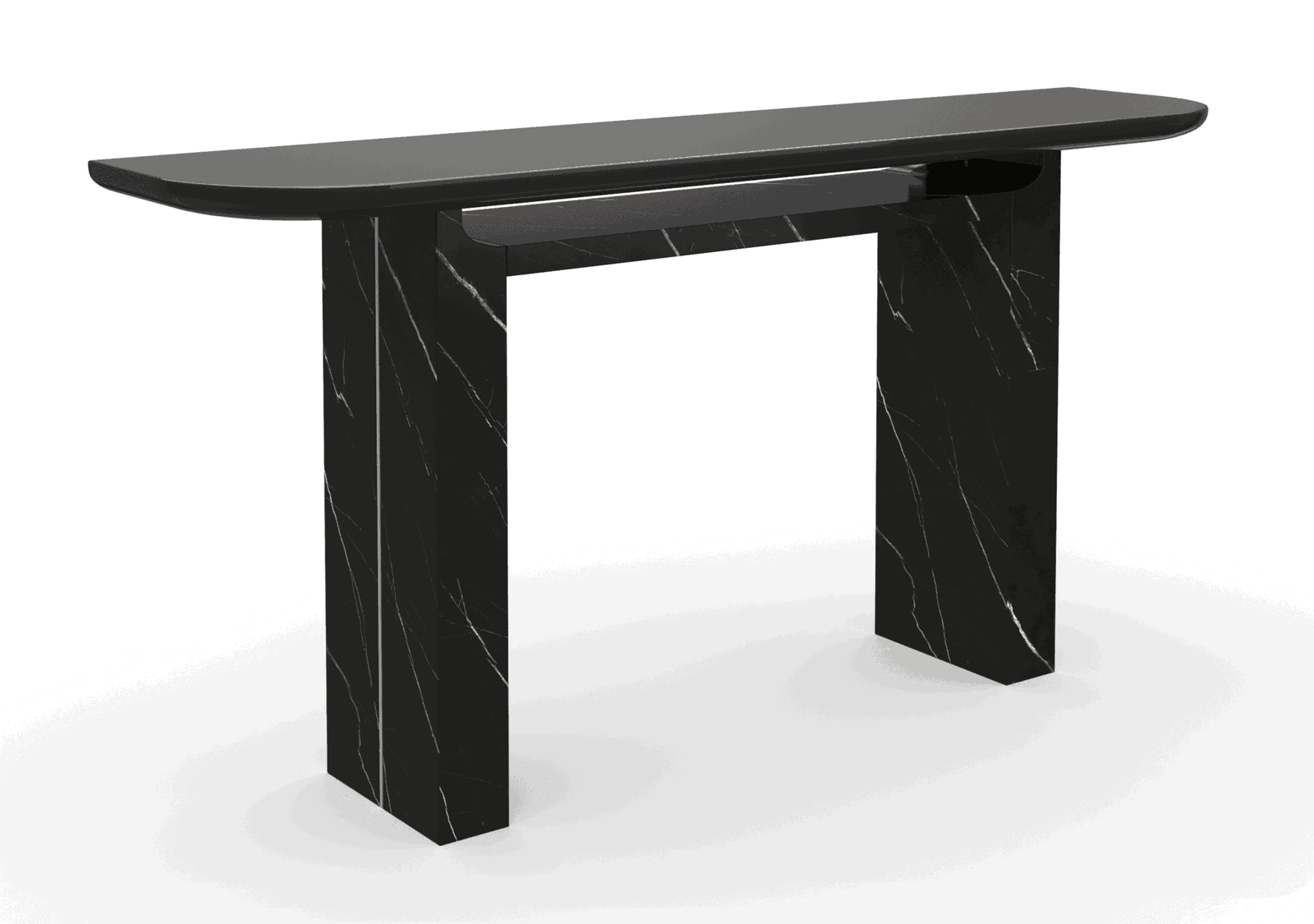 Caracole CLA-425V-441 Overlap Console Dark