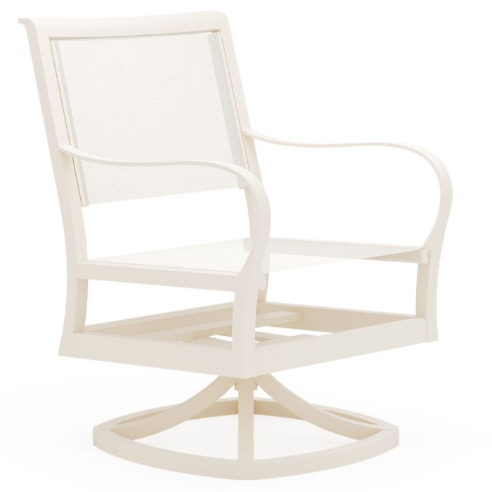 Woodard 5S0472 Scala Sling Swivel Dining Chair