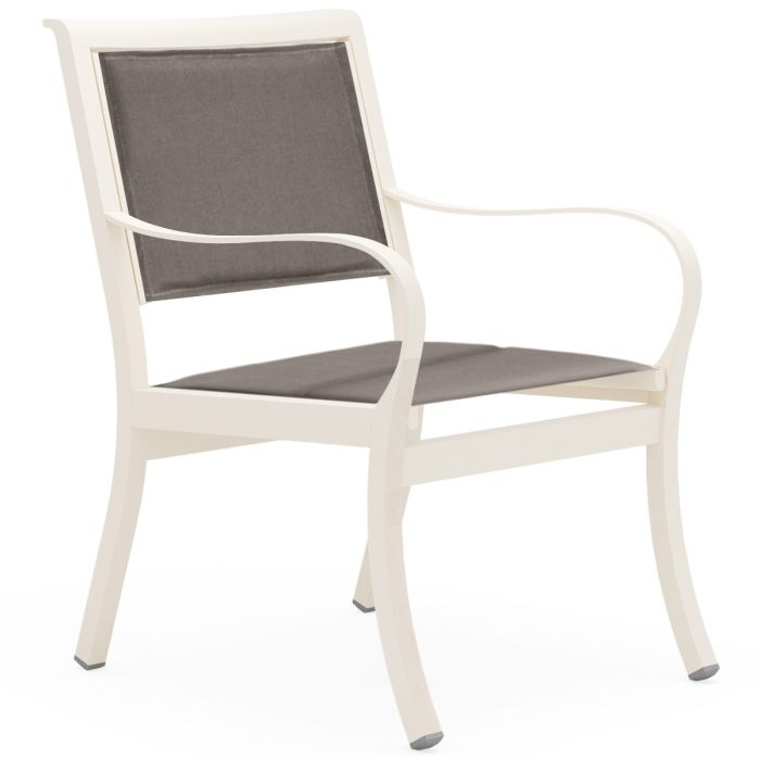 Woodard 5S0501 Scala Padded Sling Dining Chair
