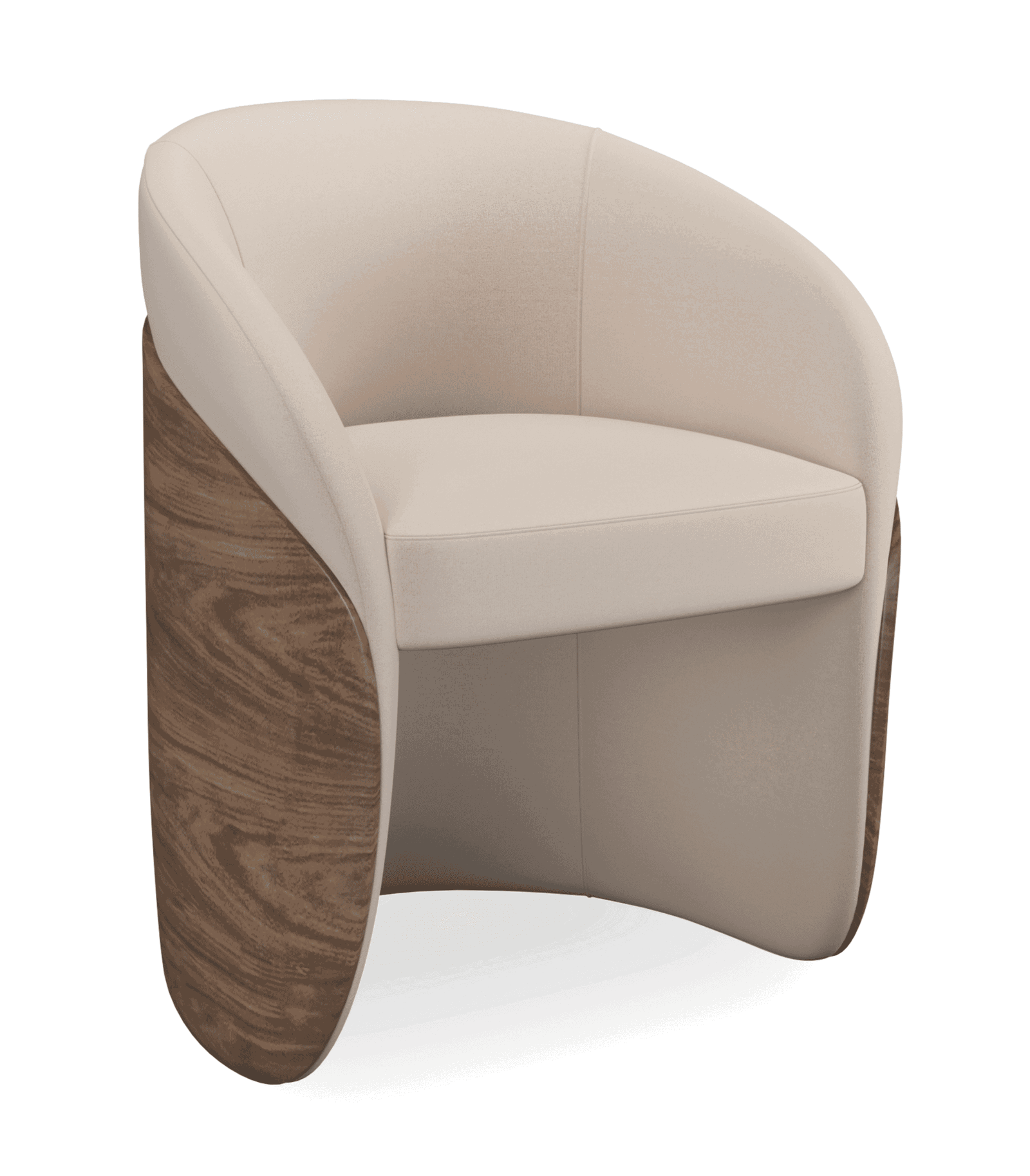 Caracole UPH-425V-135-A Fleur Wood Back Dining Chair