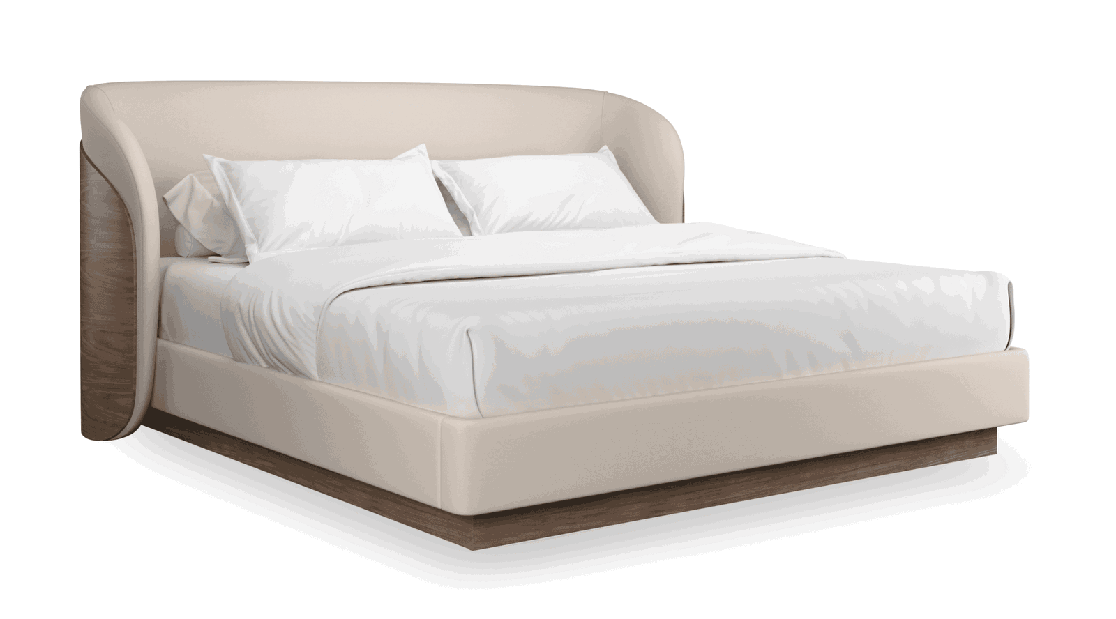 Caracole CLA-425V-124 Fleur Uph King Bed