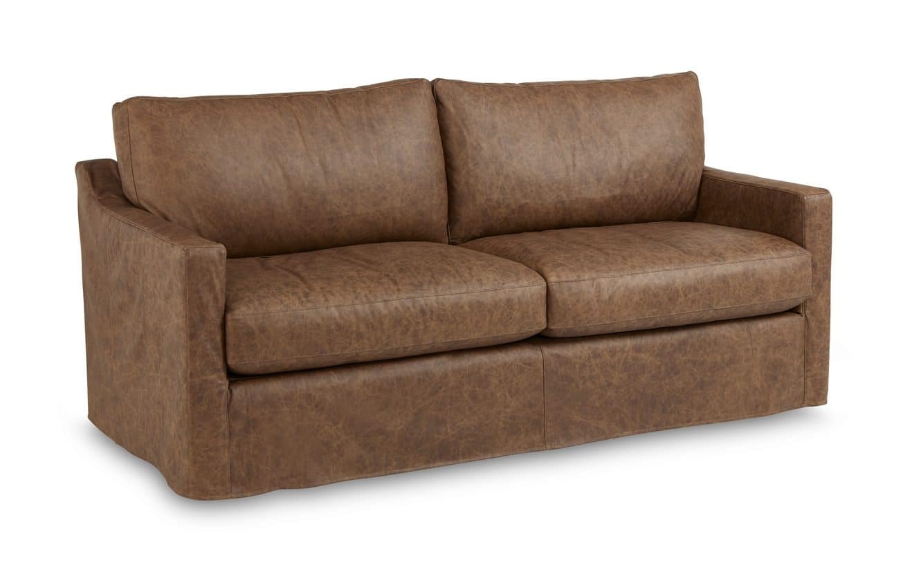 Four Seasons L-87090S JORDAN LEATHER 2 SEAT SOFA