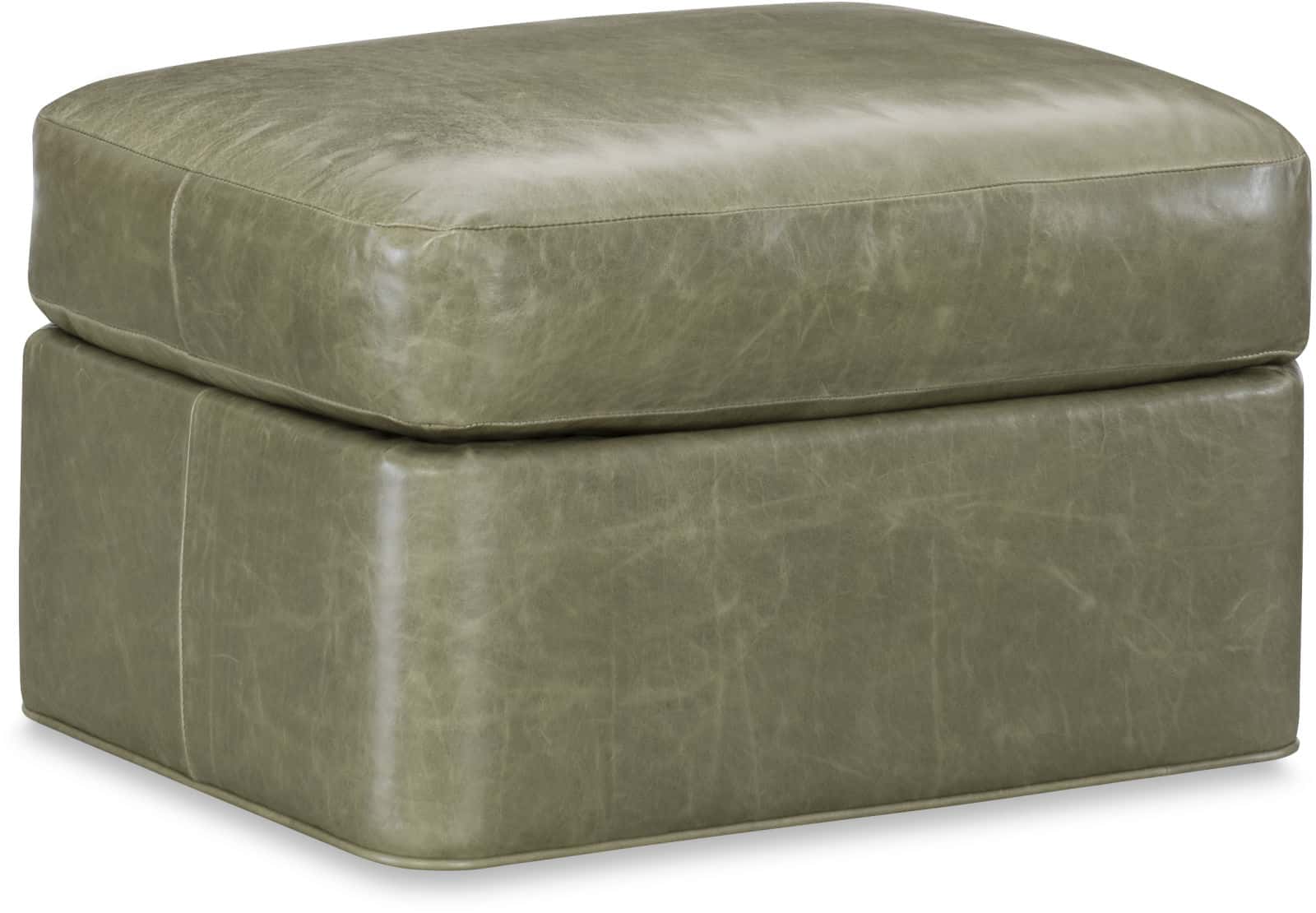 CR Laine L3210-07 Barrie Leather Ottoman