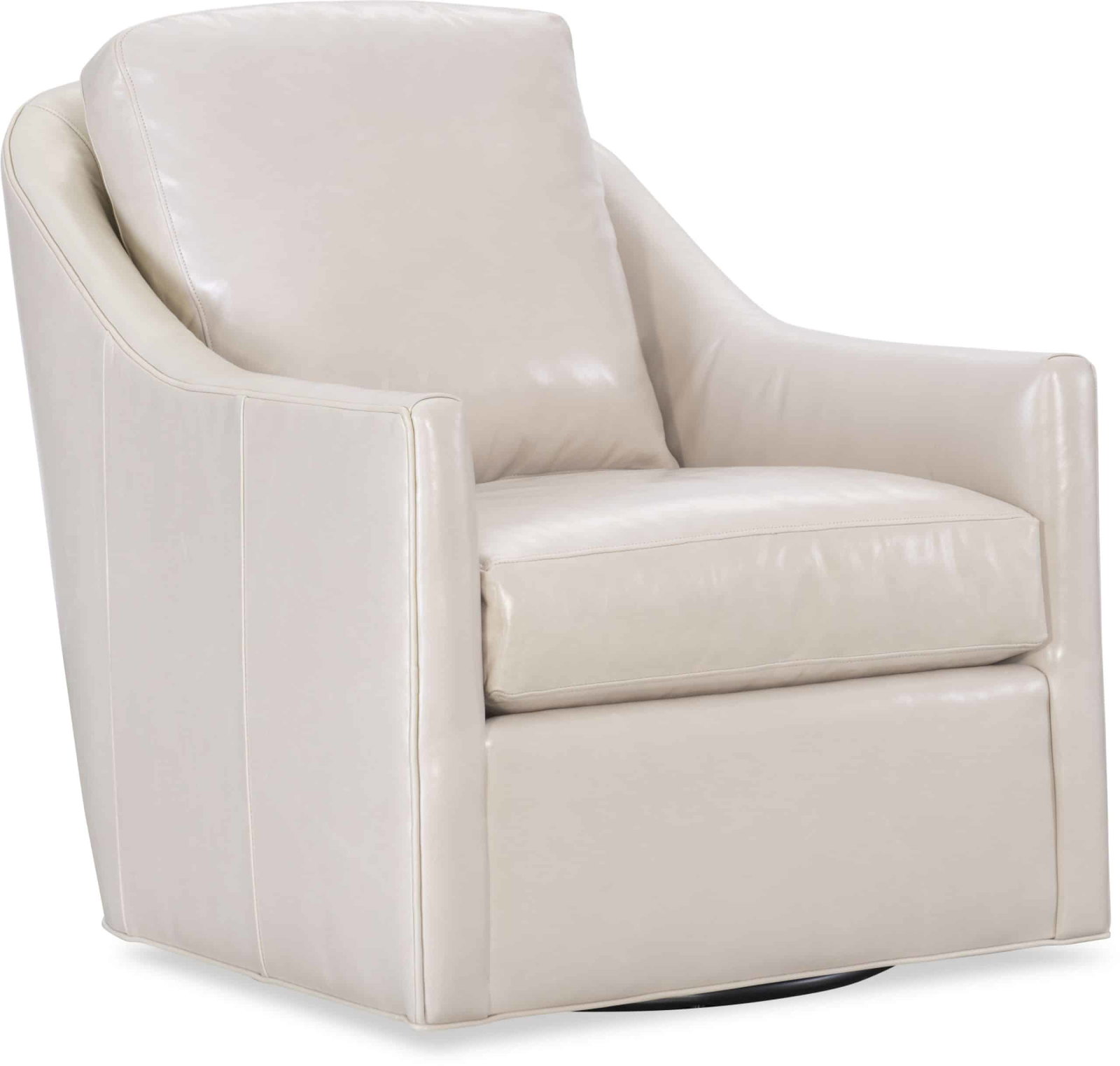 CR Laine L4205-05SW Bryce Leather Swivel Chair