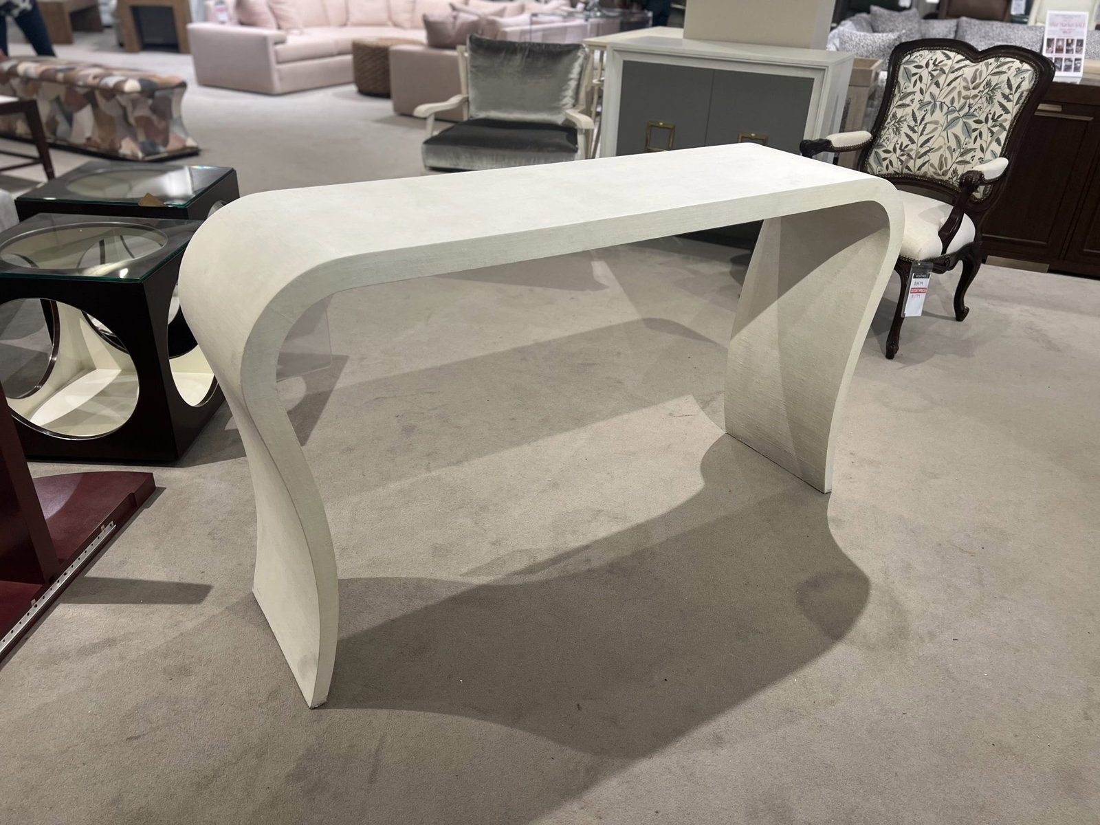 Highland House HH26-122/10 Colton Raffia Console