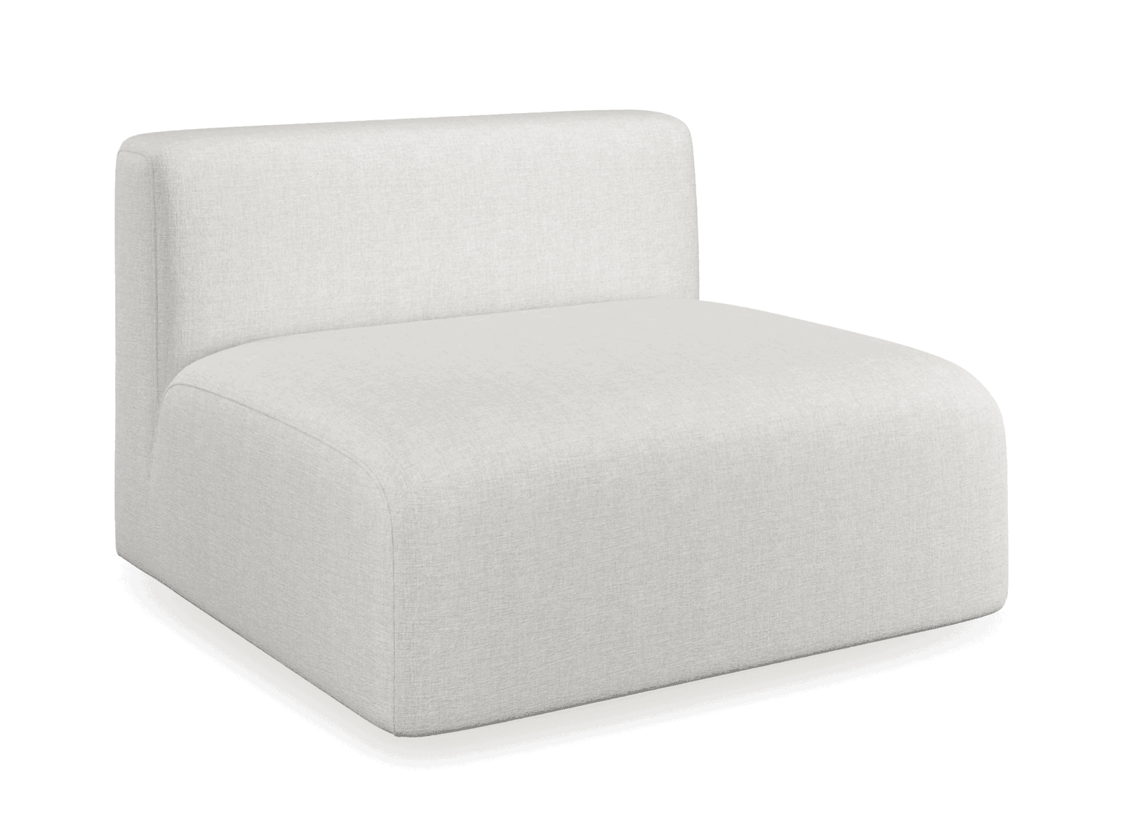 Caracole UPH-425V-AC2-A Rhythm Armless Chair Ivory