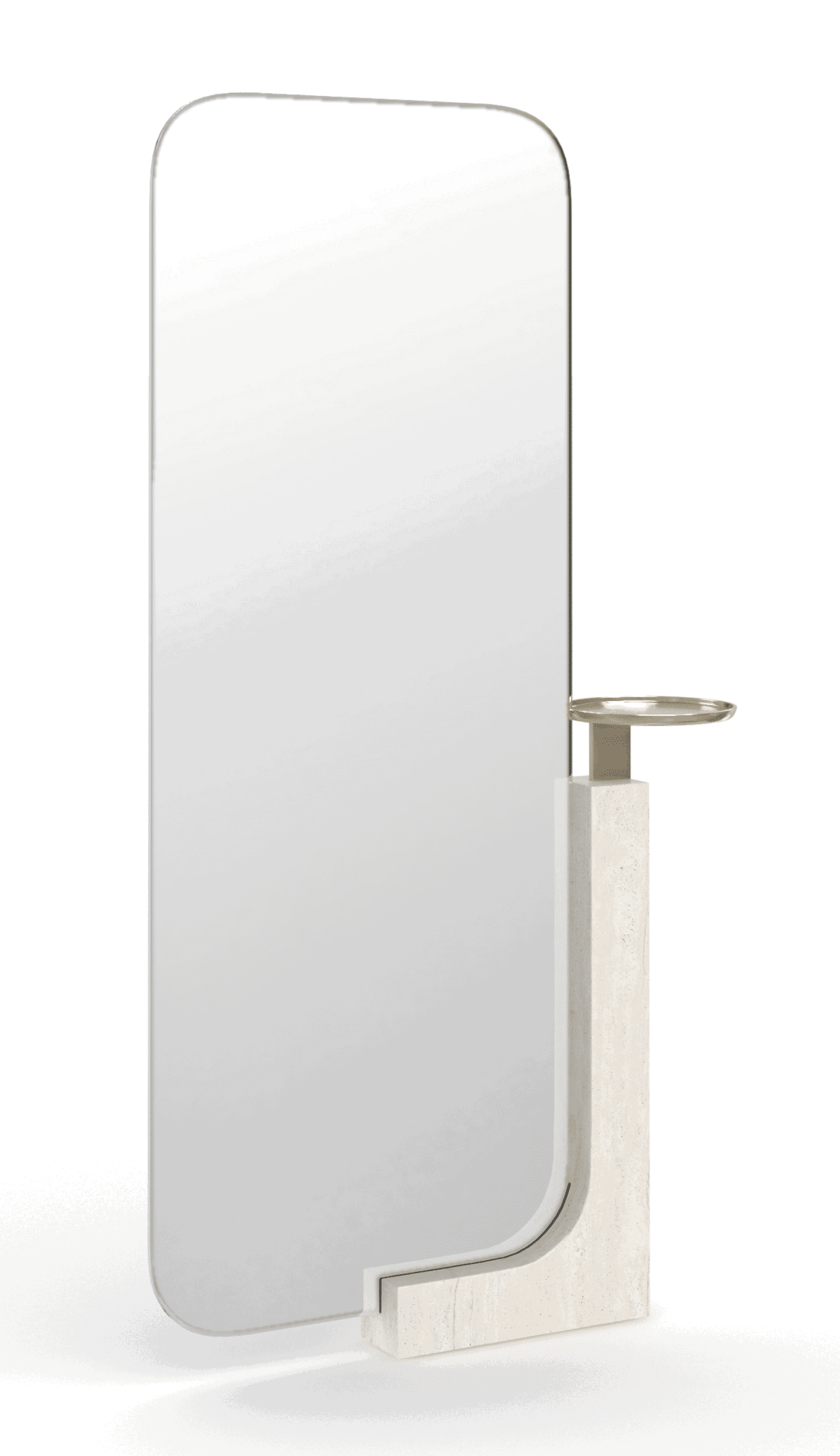 Caracole CLA-425V-044 Overlap Floor Mirror Light