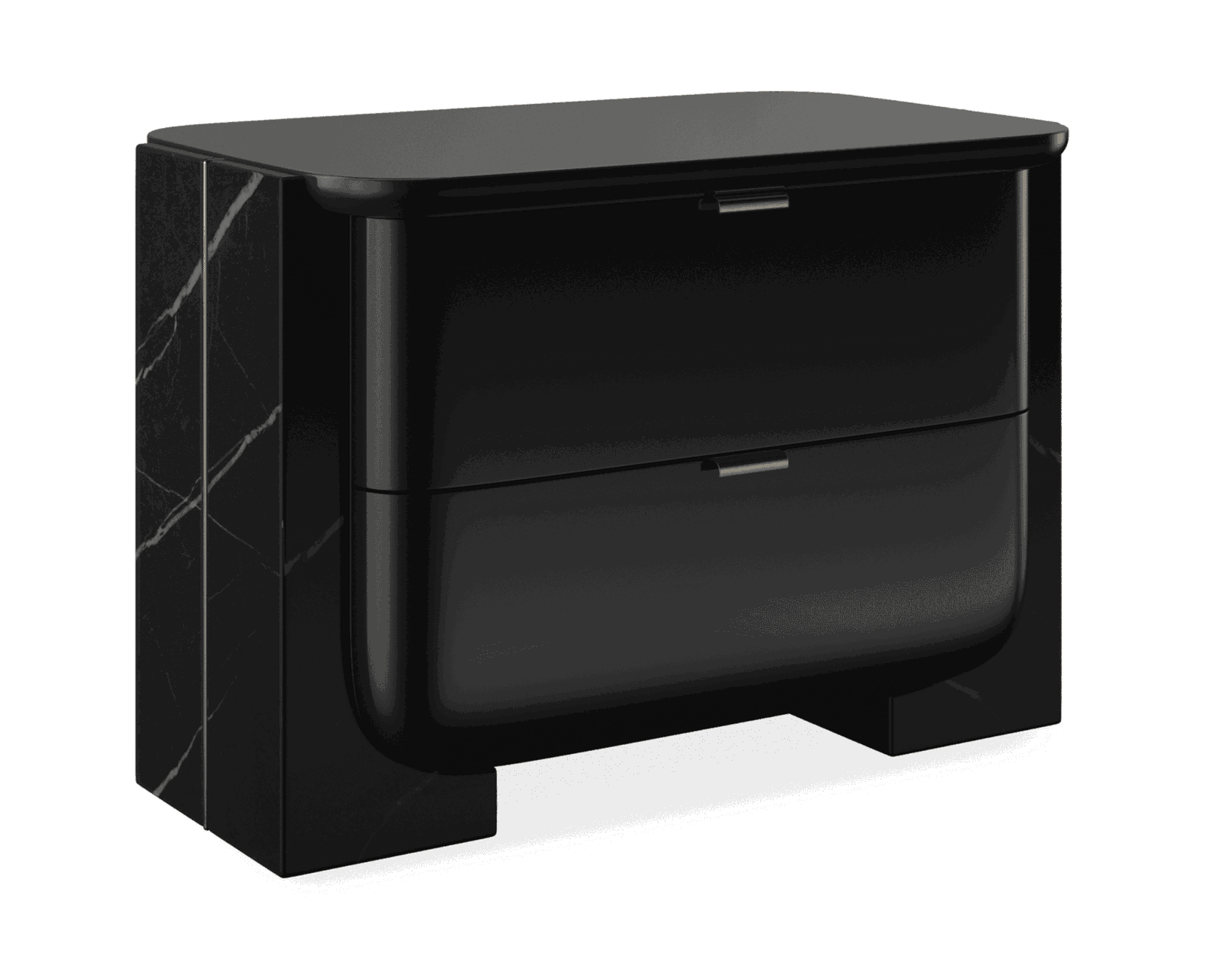 Caracole CLA-425V-0617 Overlap Large Nightstand Dark