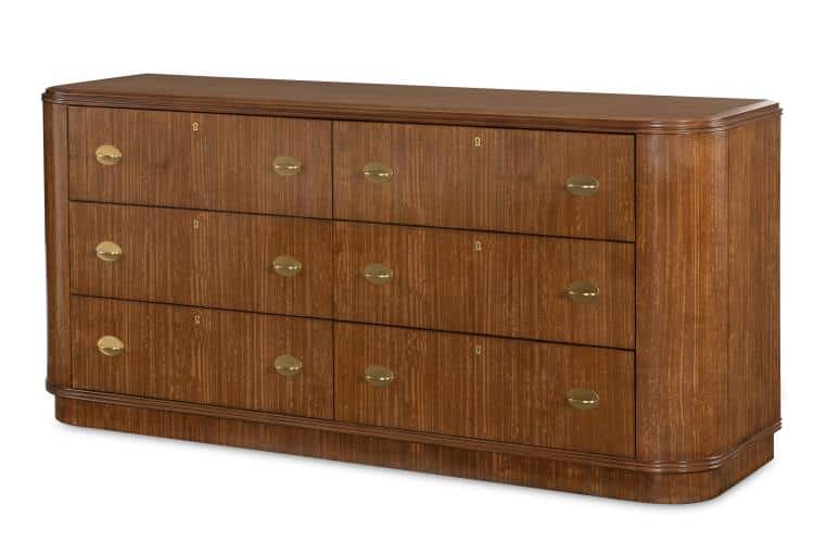 Century CEA-201-V1 Maxwell Six Drawer Dresser – Clove