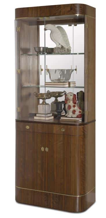 Century CEA-421-V1 Milford Curio Cabinet – Kona