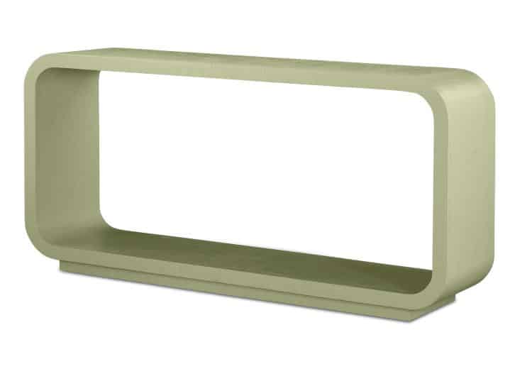 Century Furniture CPA-8010-V1 Jasper Raffia Console Table Natural Raffia