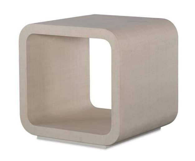 Century Furniture CPA-7010-V1 Jasper Raffia Side Table Natural Raffia