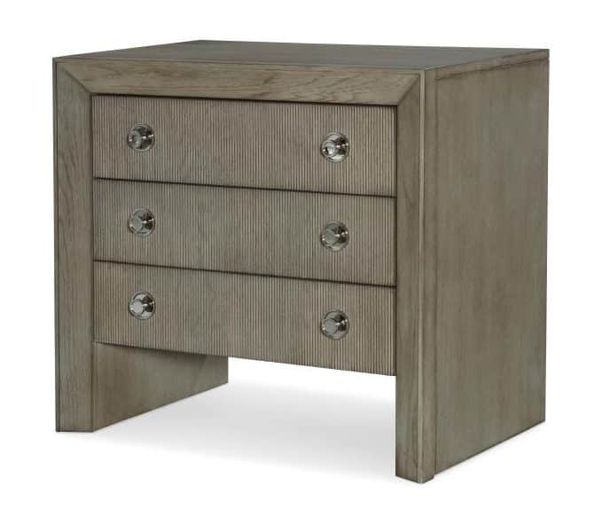 Century Furniture CR9-236 Wythe Three Drawer Small Nightstand