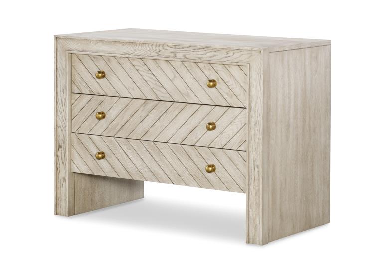 Century Furniture CR9-238 Wythe Three Drawer Large Nightstand