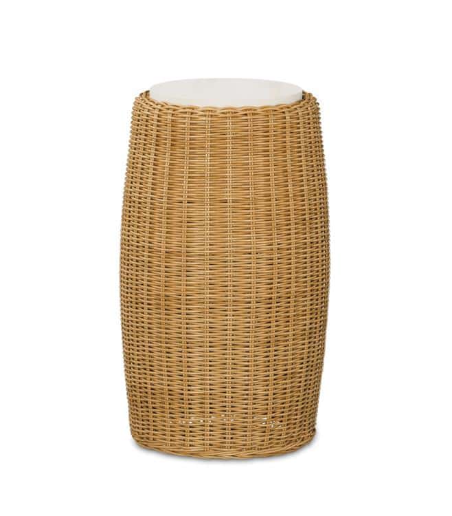 Century D8A-3138-V1 Finn Woven Outdoor Accent Table