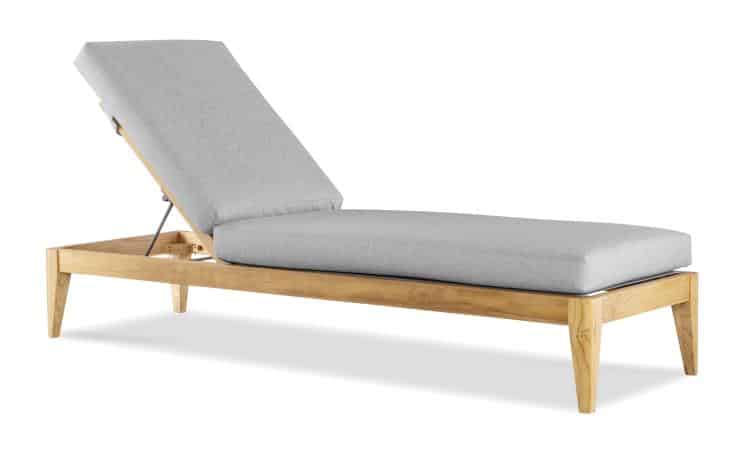 Century D8A-3504-V1 Veluna Poolside Teak Chaise Century D8A-3504-V1 Veluna Poolside Teak Chaise