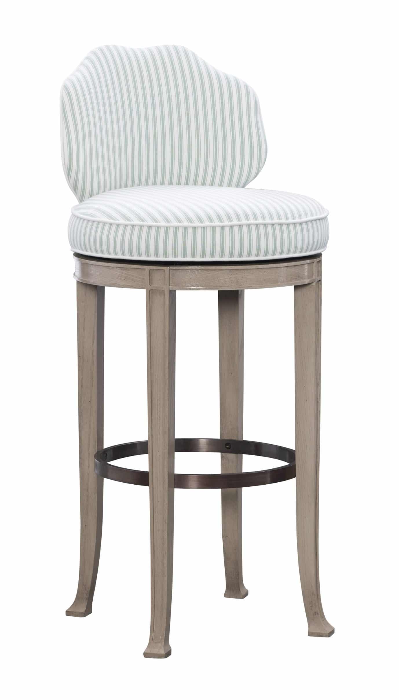 Hickory Chair HC6710-04 Salomone Swivel Bar Stool Hickory Chair HC6710-04 Salomone Swivel Bar Stool