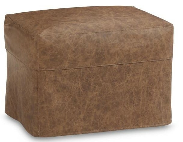 Four Seasons L-GOT MILES LEATHER GLIDER OTTOMAN