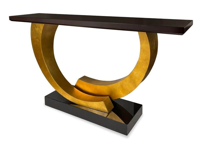 Ambella Home 07309-850-001 Halo Console Table – Gold