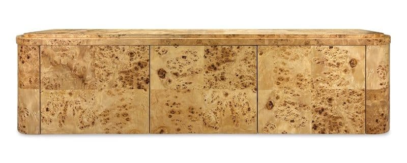 Ambella Home 07311-850-001 Naomi Wall Hanging Console – Burl