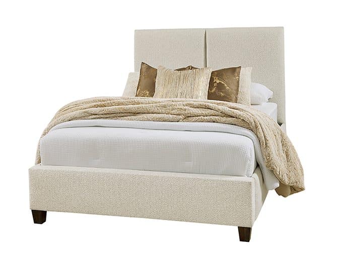 Artisan & Post 190-551Z-155Z-822Z-404 Labradoodle Queen Upholstered Bed In Expresso Oak