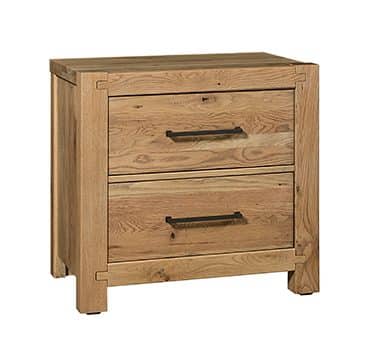 Artisan & Post 192-227 2 Drawer Nightstand In Natural Oak