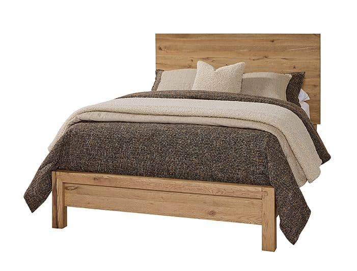 Artisan & Post 192-669-966-944-MS2 Cal King Plank Bed In Natural Oak