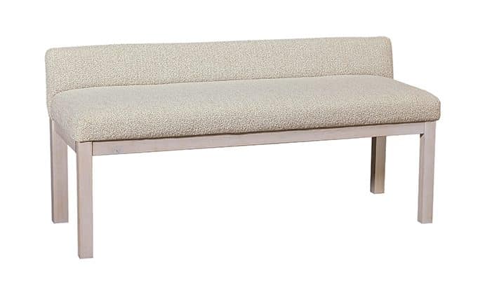 Artisan & Post 194-080Z Labradoodle Uph Bench In Washed White Oak