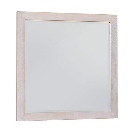 Artisan & Post 192-446 Landscape Mirror In Washed White Oak Artisan & Post 192-446 Landscape Mirror In Washed White Oak