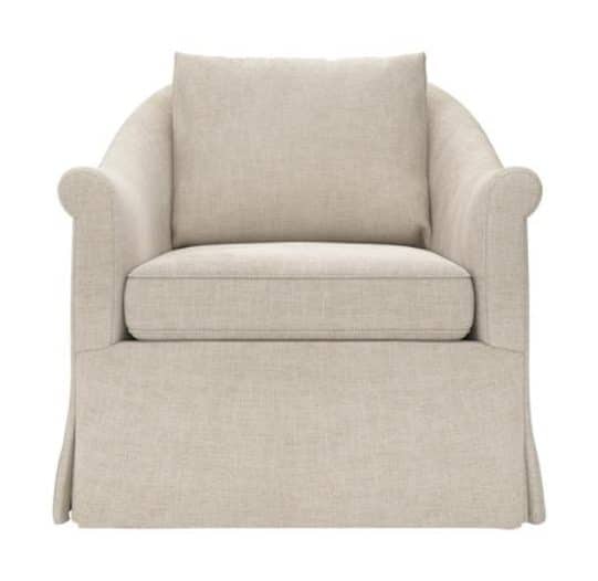 Highland House 2628 Abbott Skirted Chair