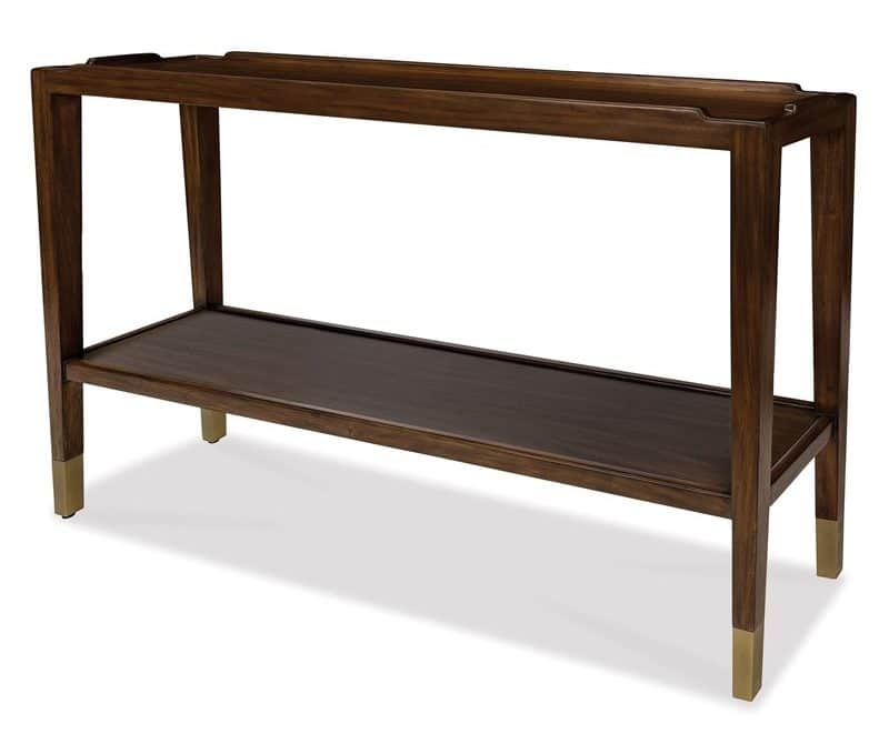 Ambella Home 27192-850-001 Crenellated Console Table