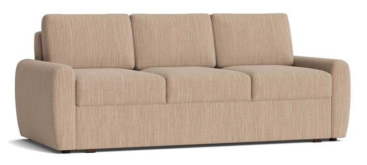 Bassett Furniture 2848-K3-25 Z4 Round Arm King Sleeper Sofa