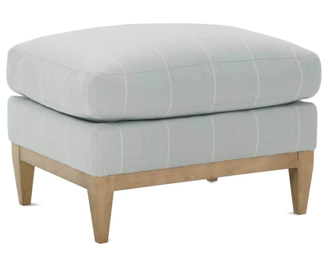 Rowe Furniture LEO-005-RC Leo Ottoman