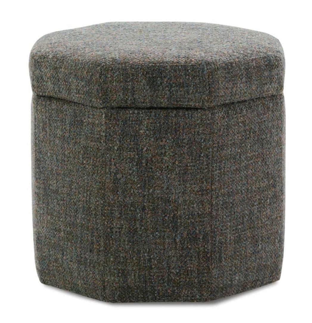 Rowe Furniture OSTG-2020-1000-079-RC Othello 20″ Octagon Storage Ottoman