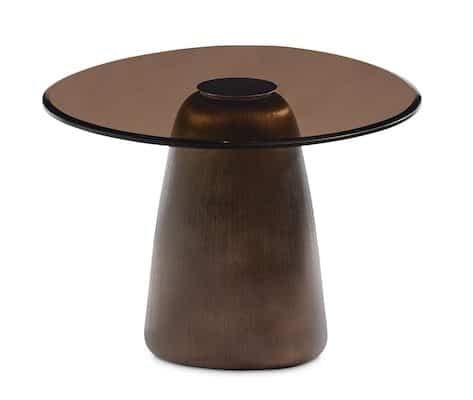 Bassett Furniture 6E26-K604 Pantheon Medium Glass Top Cocktail Table