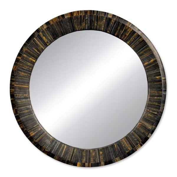 Ambella Home 74003-980-042 Koko Blue Tiger Eye Mirror