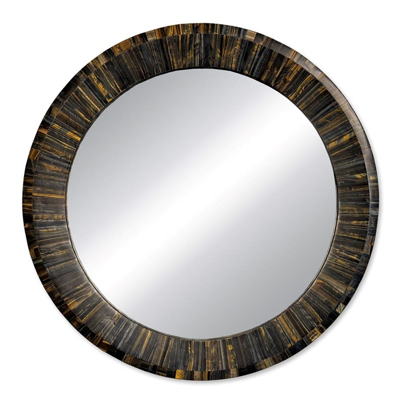 Ambella Home 74003-980-042 Koko Blue Tiger Eye Mirror