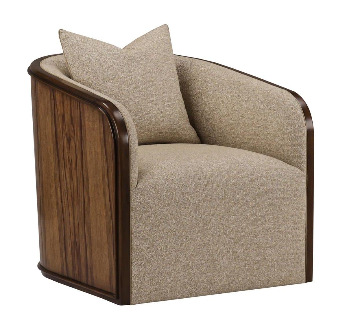 John Richard AMF-1843V398-3040-AS Manila Swivel Chair – 3040