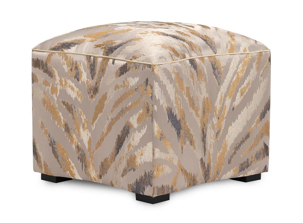John Richard AMQ-1207-4069-AS Curved Ottoman – 4069