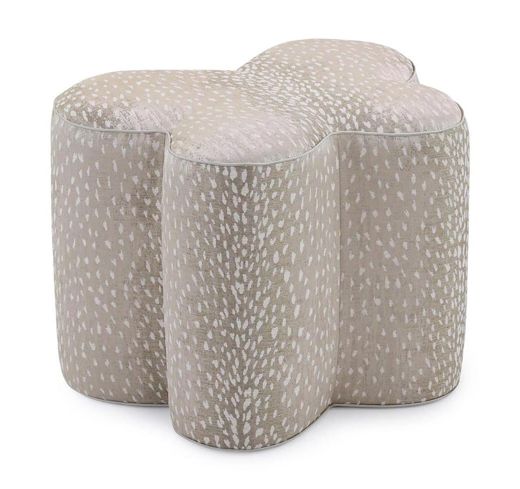John Richard AMQ-1218-2236-AS Mariposa Small Ottoman – 2236