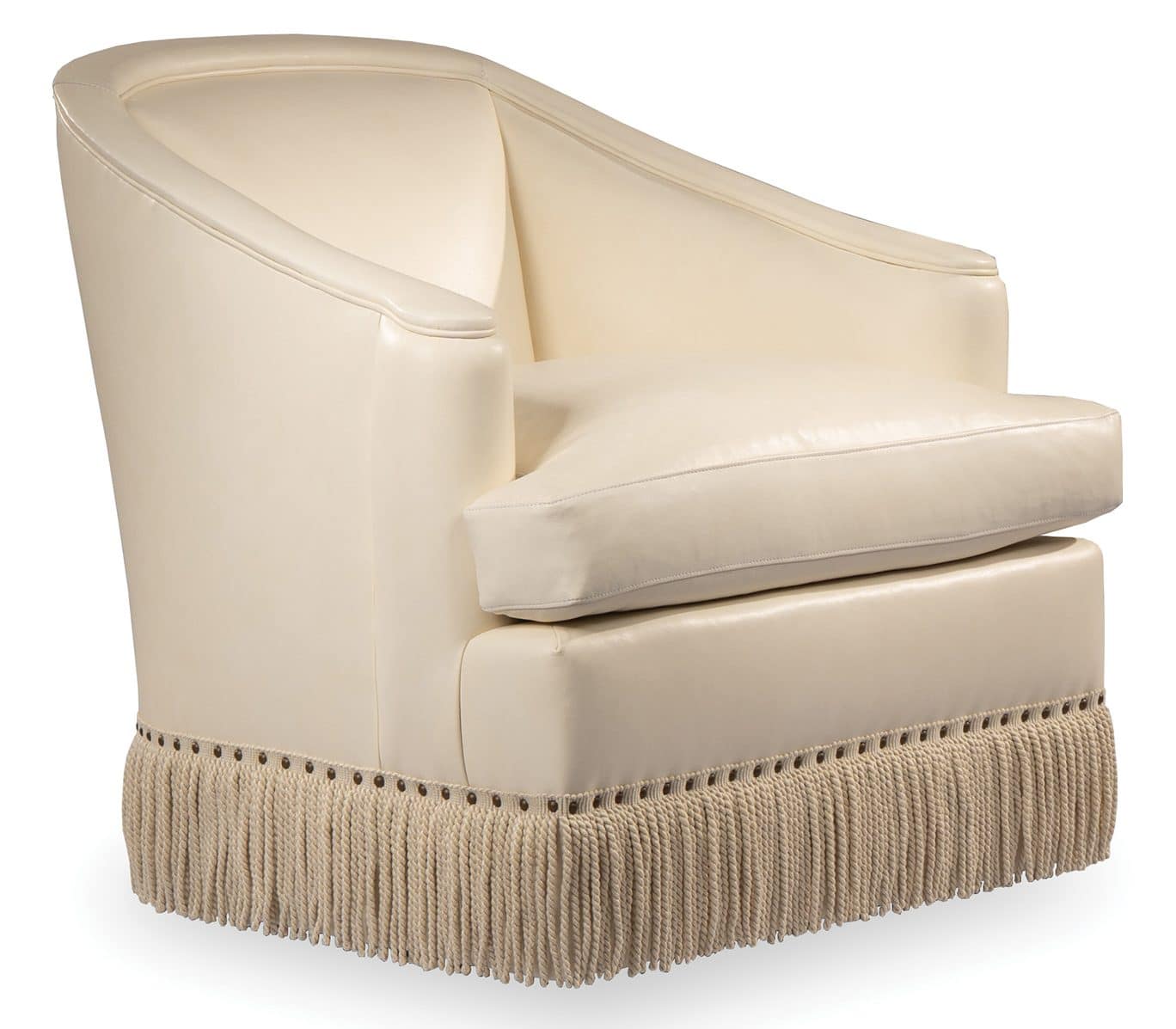 Hancock and Moore CJ6996-S Regency Swivel Chair with Bullion