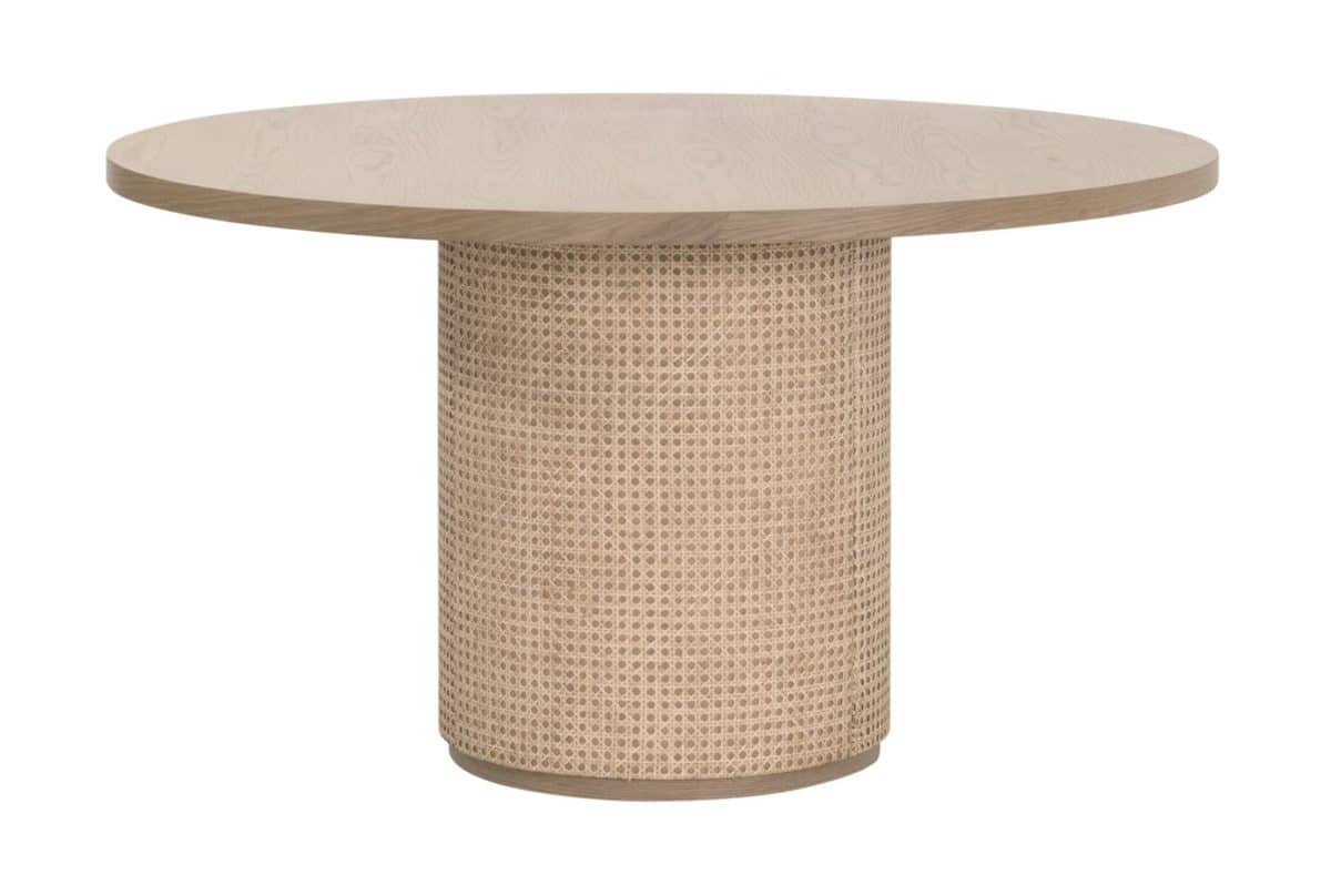 Essentials For Living 5277.NAT-OAK Cannes 54" Round Dining Table