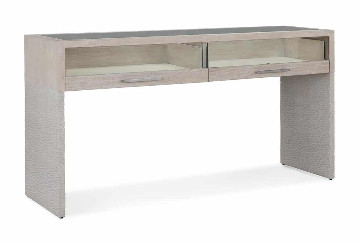 John Richard EUR-02-0414 Galicia Two-Drawer Lighted Console Table