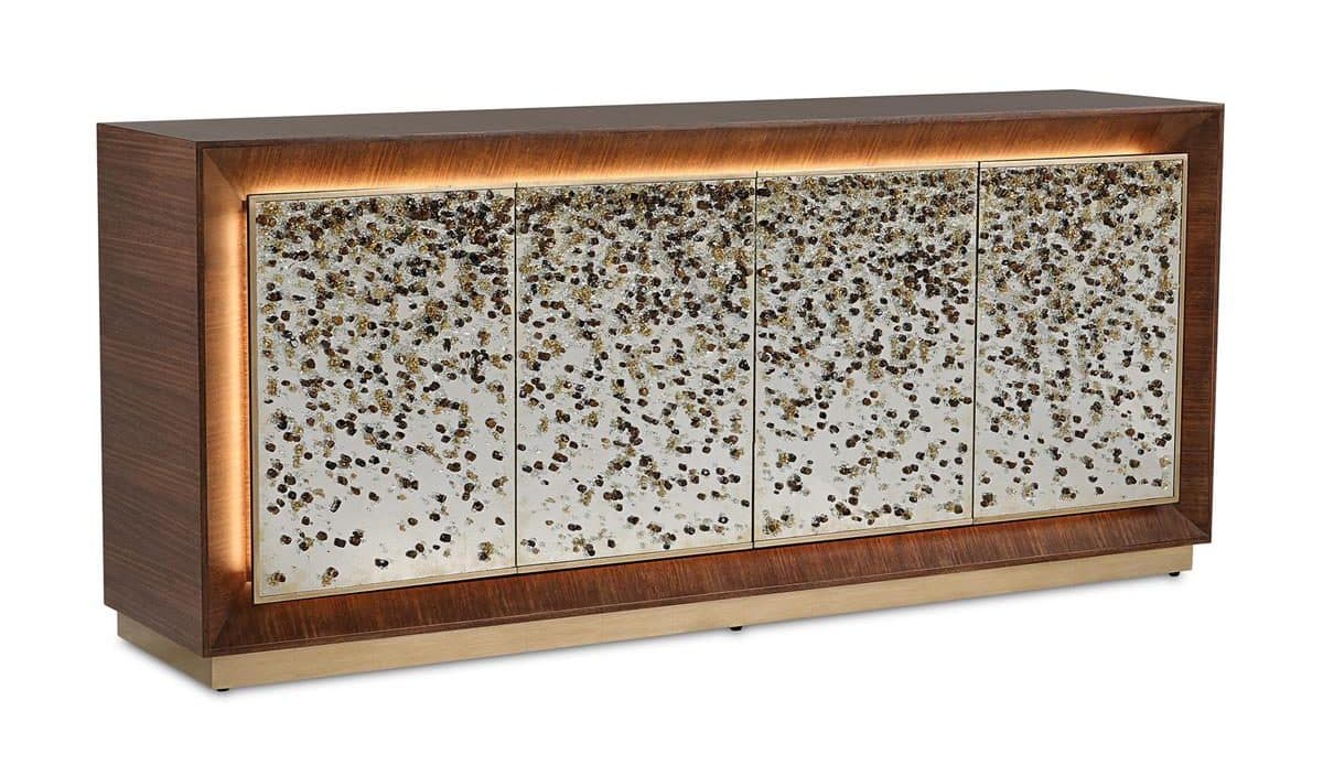 John Richard EUR-04-0887 Macallan Four-Door Lighted Credenza