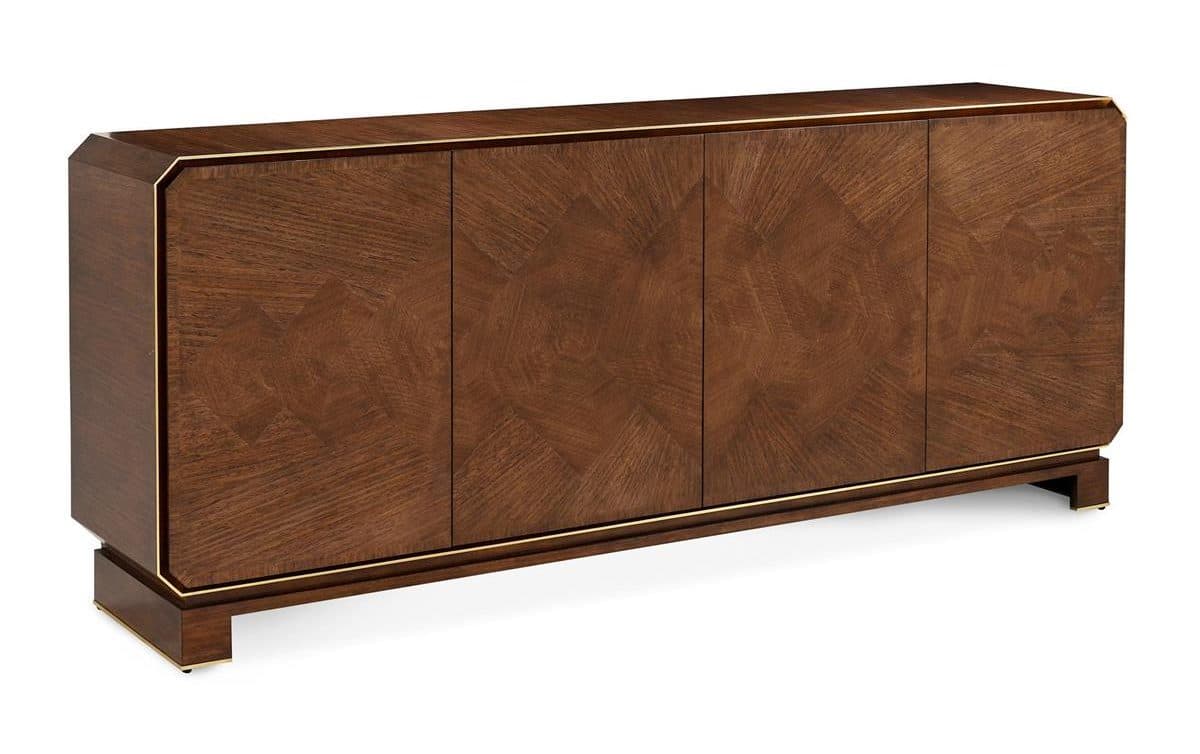 John Richard EUR-04-0904 Rowan Four-Door Credenza