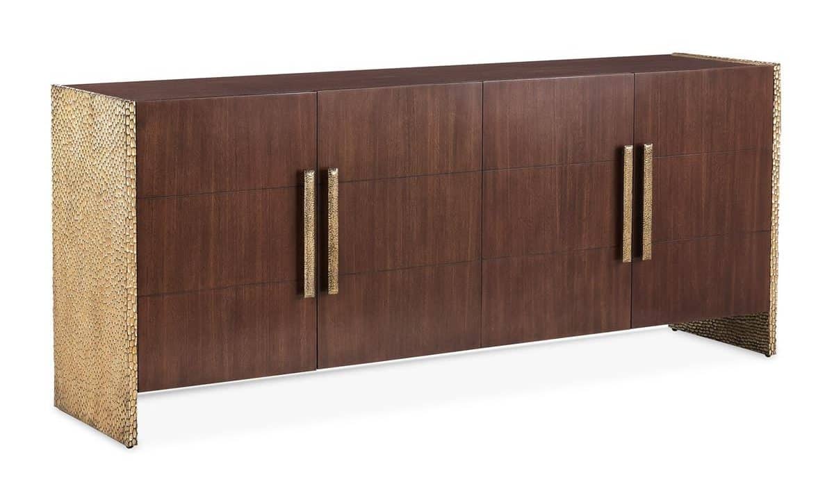 John Richard EUR-04-0912 Cameroon Four-Door Credenza John Richard EUR-04-0912 Cameroon Four-Door Credenza
