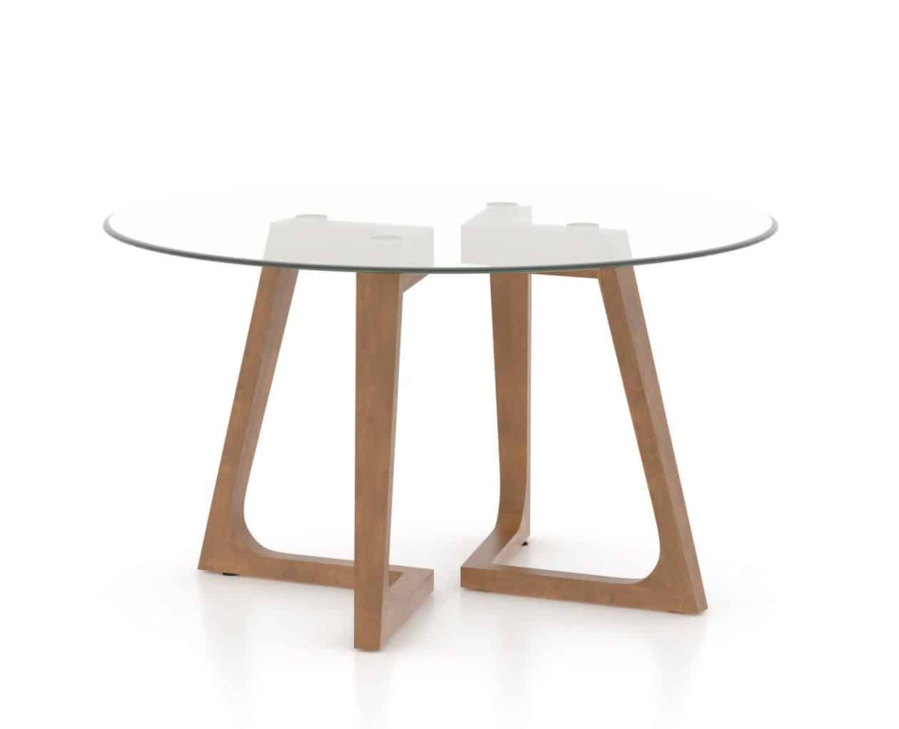 Canadel GRN05454CL25MMNNF Round Glass Table – Base MN Canadel GRN05454CL25MMNNF Round Glass Table – Base MN