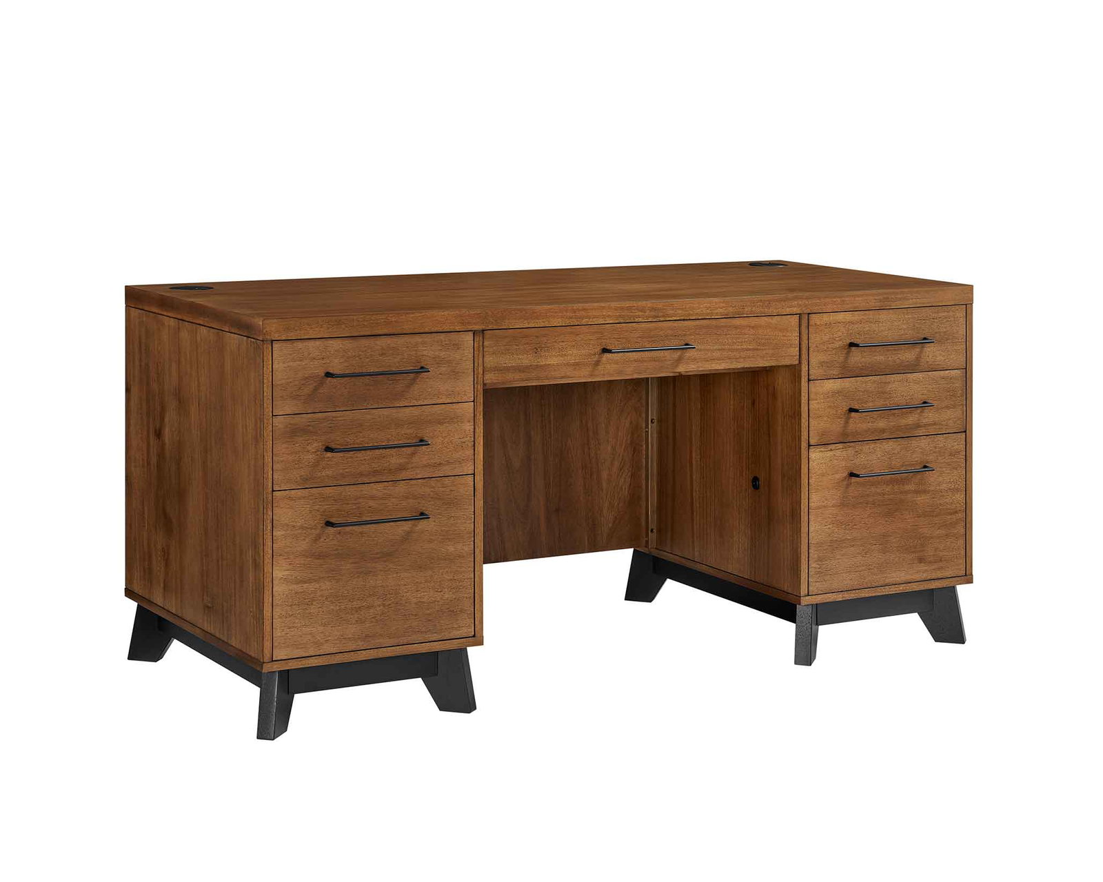 Martin Furniture IMAV640 Avery 64″ W Double Pedestal Desk